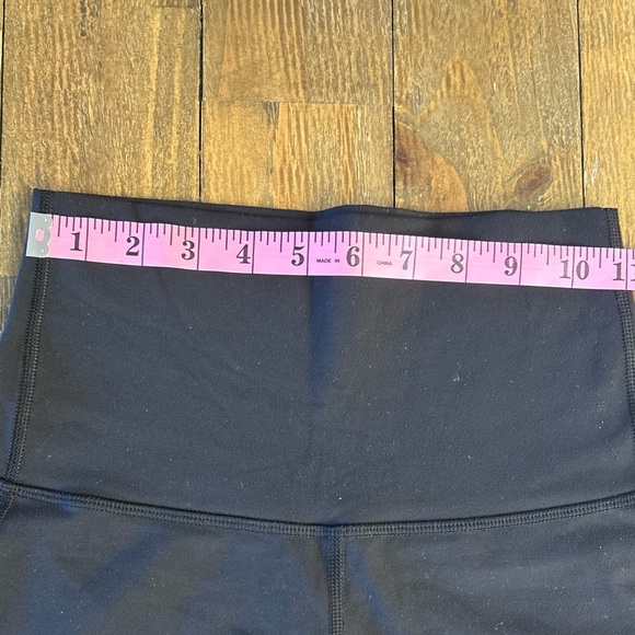 LULULEMON Black Wunder Under HR Tight *SE Tech Luon Hidden pocket Sheer bands - Picture 3 of 12